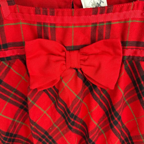 Disney Store Minnie Mouse Long Sleeve Christmas Nightgown Pajama Girl Med 7/8 - Picture 6 of 10